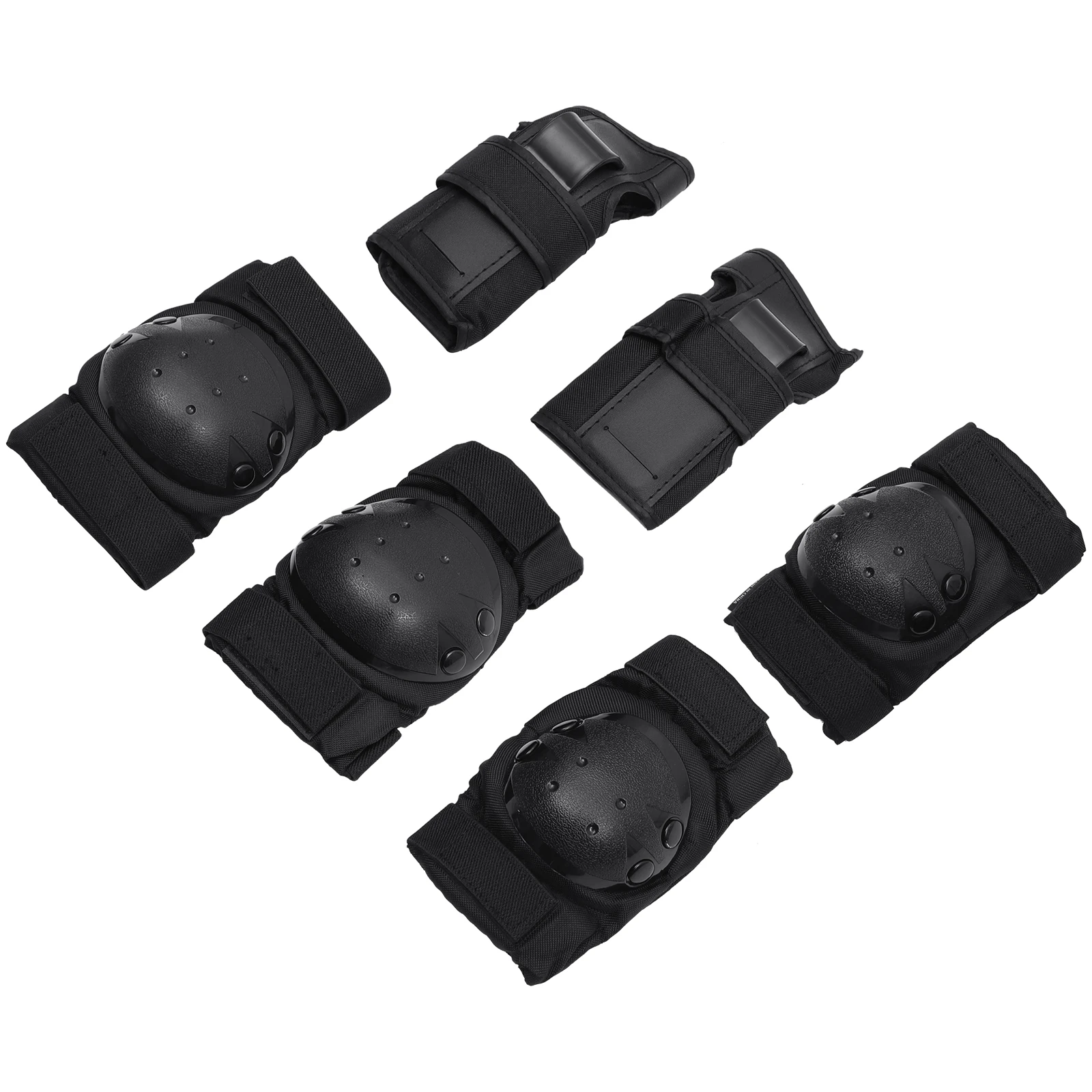 

6 Pcs set Knee Pad Elbow Pad H Protector Kids Sports Protector Skateboarding Gear EVA Foam PP Shell Oxford