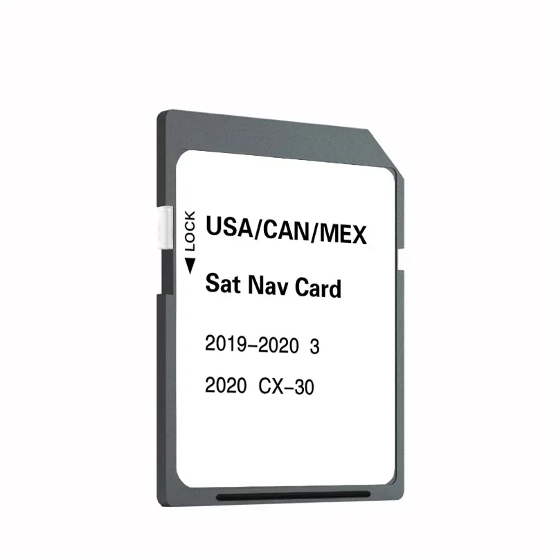 2022 for Mazda 3 CX30 Car Update Maps North America 2022 Version Navigation 8GB SD Card GPS System Sat Navi Free Shipping