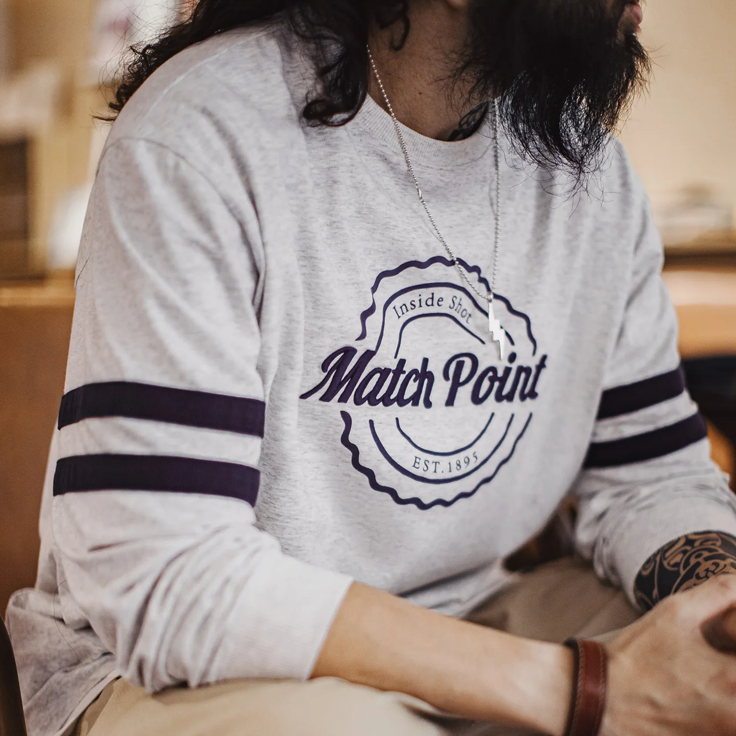 

Мужская винтажная футболка Maden с вышивкой и полосками, с длинным рукавом, повседневный трикотажный пуловер для мужчин, для весны и осени, для поездок на работу