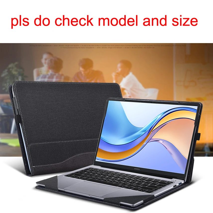 

Case For Huawei MateBook X Pro 2022 14.2 MagicBook X 14 Laptop Sleeve Detachable Notebook PC Cover Bag Protective Pu Skin Gift