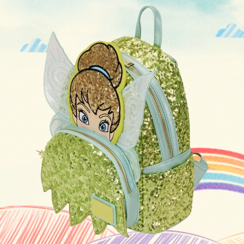 Princess Castle Series Belle Womens Double Strap Shoulder Bags Beauty Stitch Baby Brand Handbag for Girls Backpack