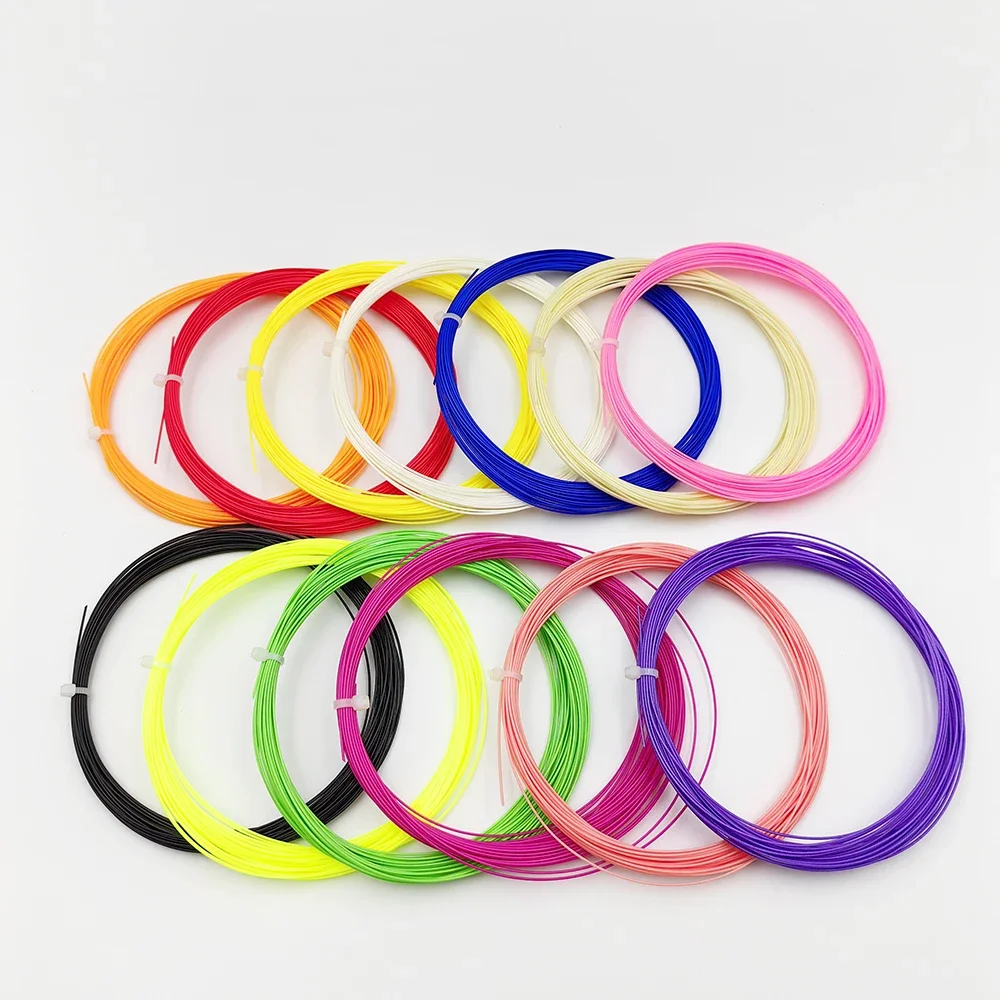 

Customized Training Badminton String 0.73mm Power Badminton Racket Wire Sport Training Accessories