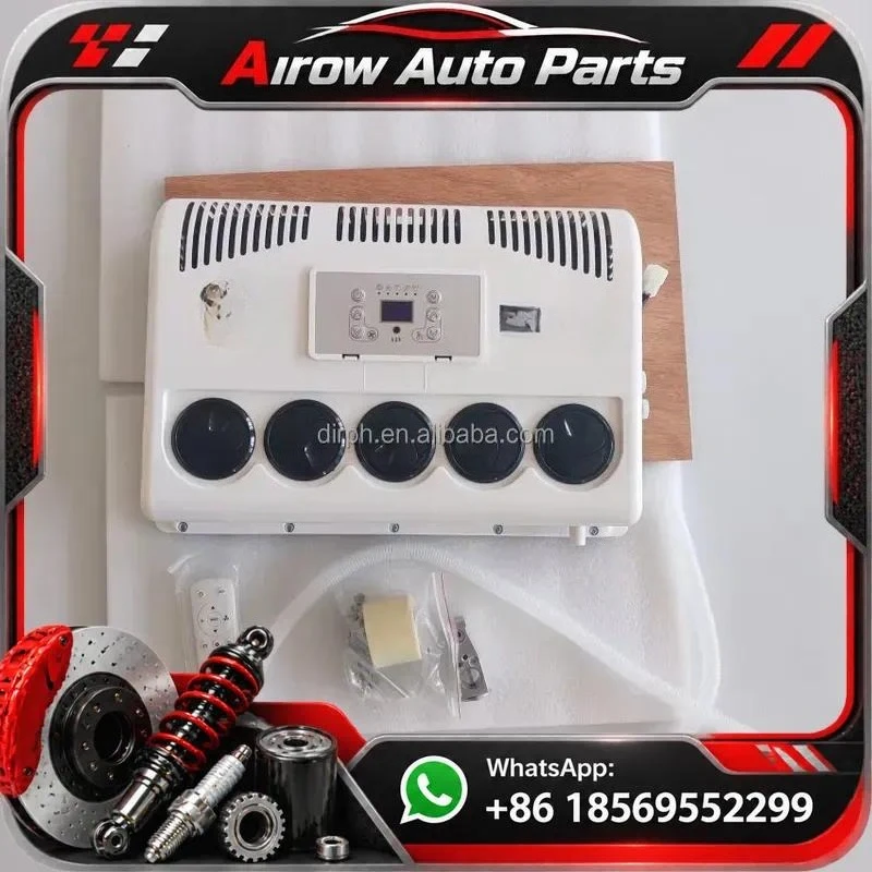 24V 12V RV Air Conditioner Scroll Compressor 7500 8500 BTU For Camper Truck Caravan Cooling Unit view 2