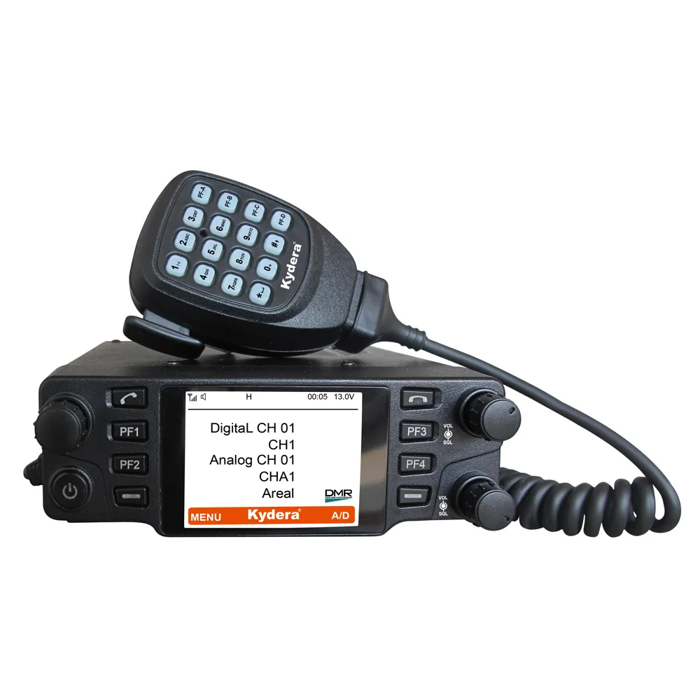 

Kydera DMR 200 Mile Walkie Talkie & Digital Mobile Radio With Gps CDM-550H Hf Radio Transceiver