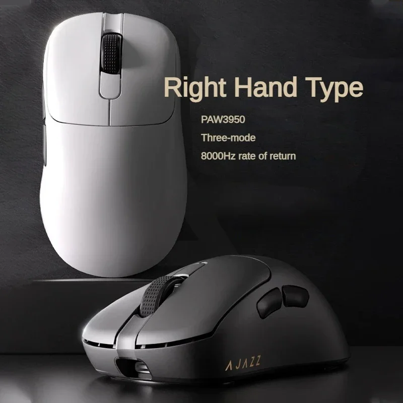 

Ajazz Aj179apex Wireless Bluetooth Mouse PAW3950 Tri-mode RGB Right-hand E-sports Game with Cradle Charger Laptops Accessories