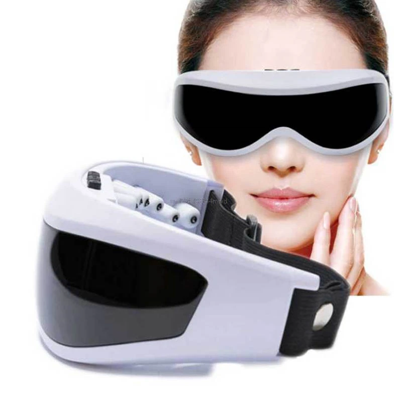 

Electric Eye Massager care magnetic Mask anti wrinkle Migraine USB Battery Forehead big eye Health care beauty Vibration massage