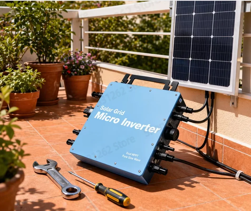Grid Tie Micro Inverter - High Power Micro Inverter 350W-2800W MPPT