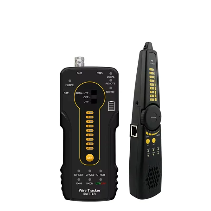 CT-66 Multifunction UTP Cable Tester Portable Cable Tracker Wire Tracker Professional Tool for Cable Searching