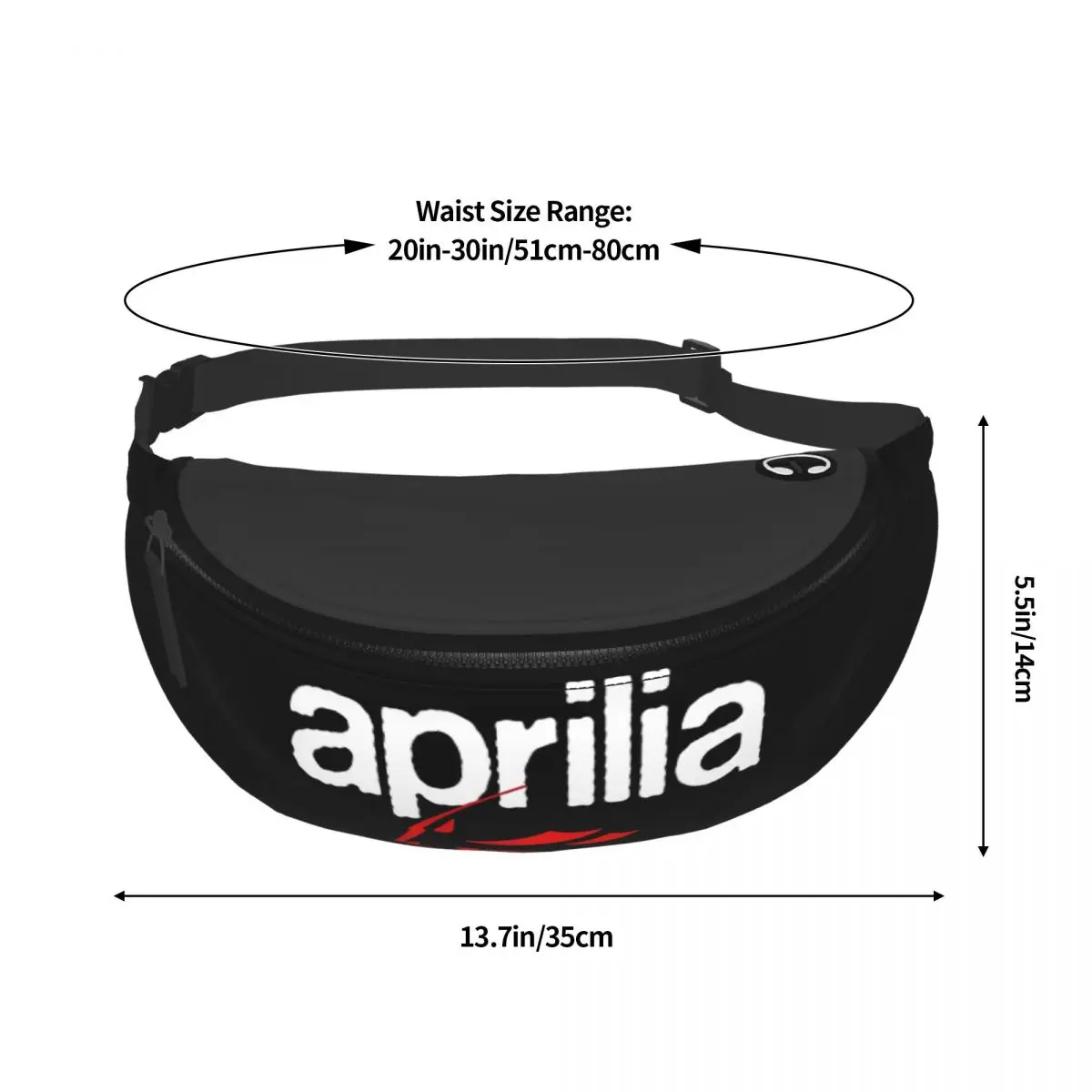 Aprilia Factory Motorbike Strap Bag Stuff Casual para mujer, bolsas de dumplings, nuevo