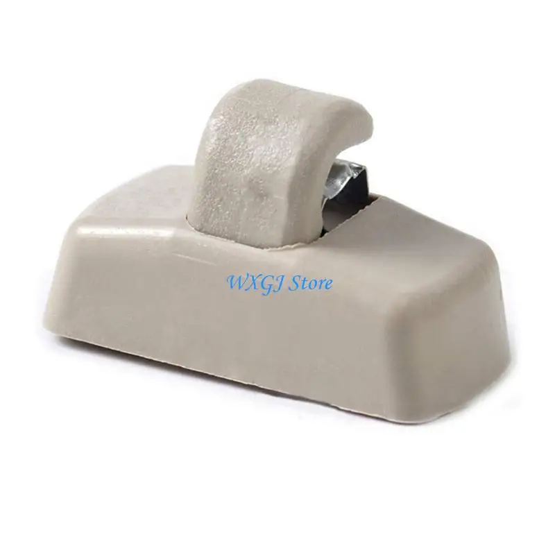 

37JE Sunvisor Fastener Clip 3B0857561B Sun Visor Clip Hook Bracket Retainer for Golf-Jetta Passat-Polo Seat-Beetle Gray