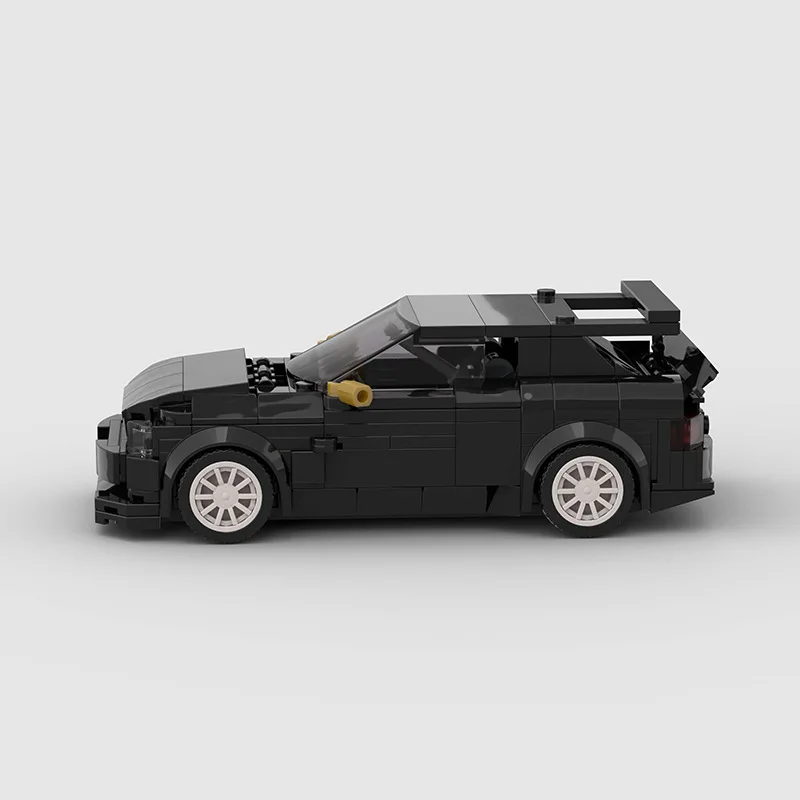 MOC Black Sports Cars Building Blocks Bricks DIY Sets Gifts Toys For Boys & Girls & Adults 321PCS