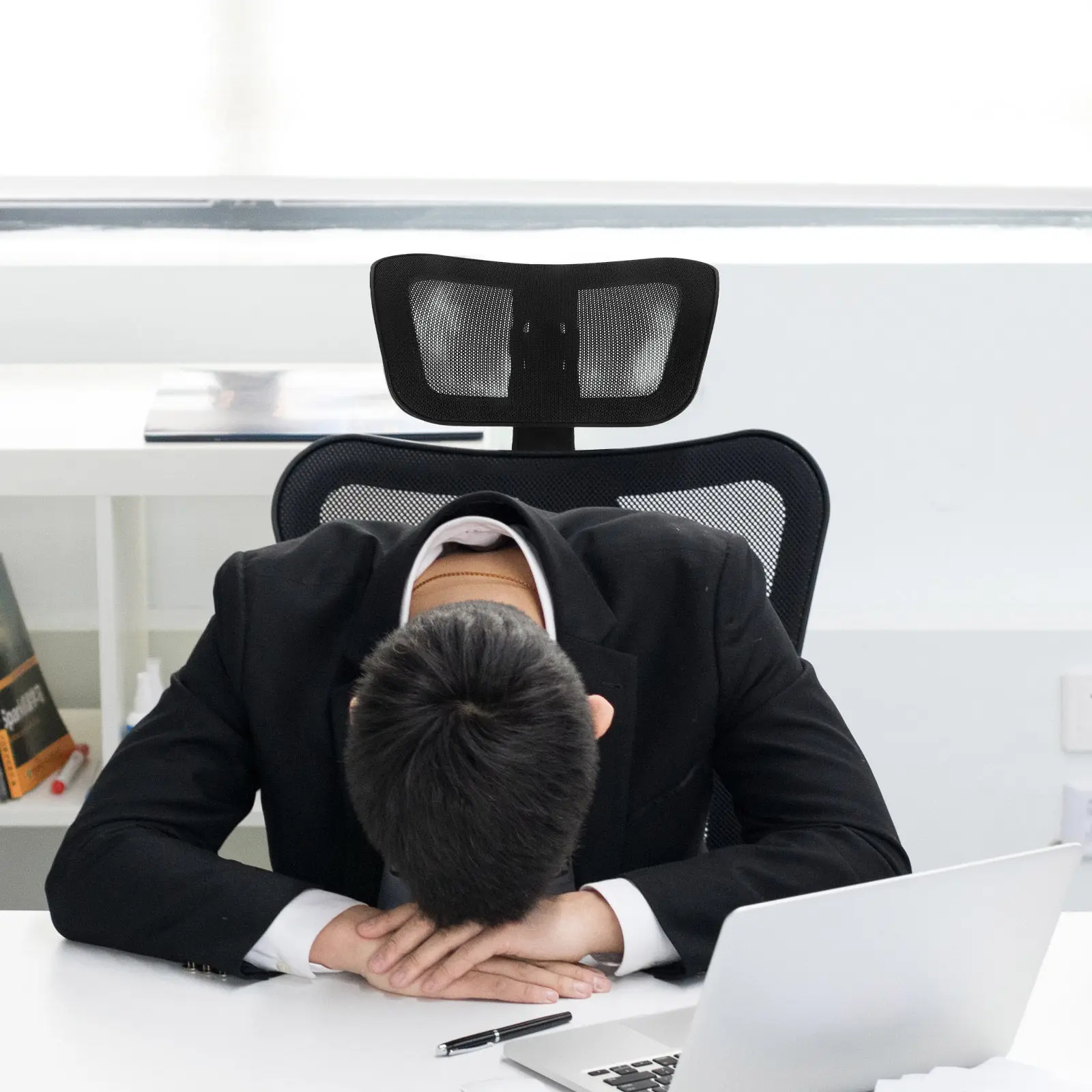 

Adjustable Office Chair Headrest Detachable Comfortable Neck Support Computer Chair Head Cushion Ergonomic Office Supplies