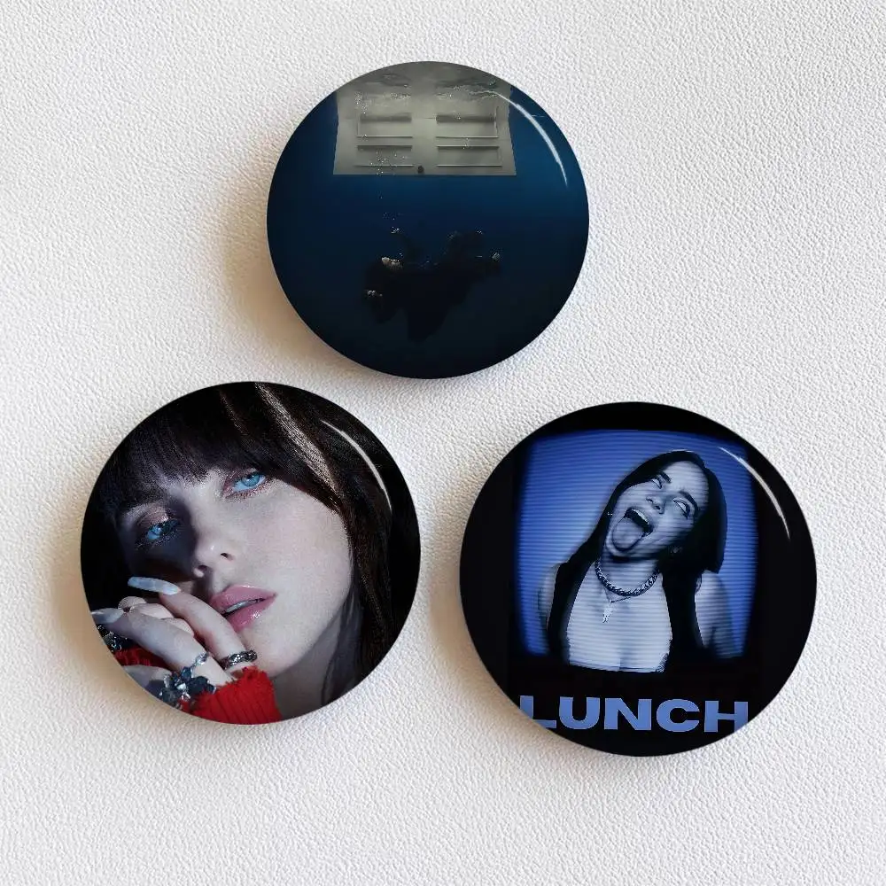 Singer B-billies S 58mm Cute Series Pins Funny Badge Interesting Cartoon Animals Brooches Backpack Clothes Gift Accessory
