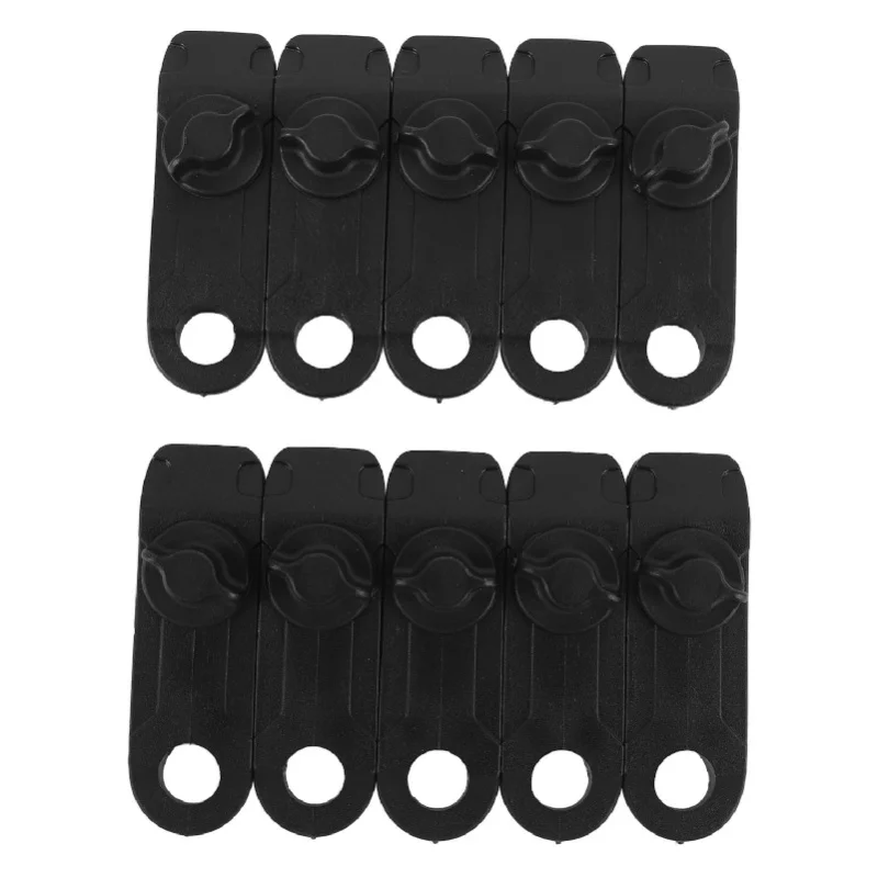 

10pcs Tarp Clips Sturdy Plastic Heavy Duty Tent Clips Pool Cover Clips For Camping Awnings Canopies Car Covers