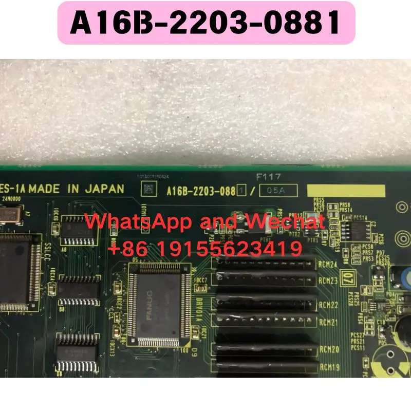 Used A16B-2203-0881 I/O board Functional test OK Quick delivery