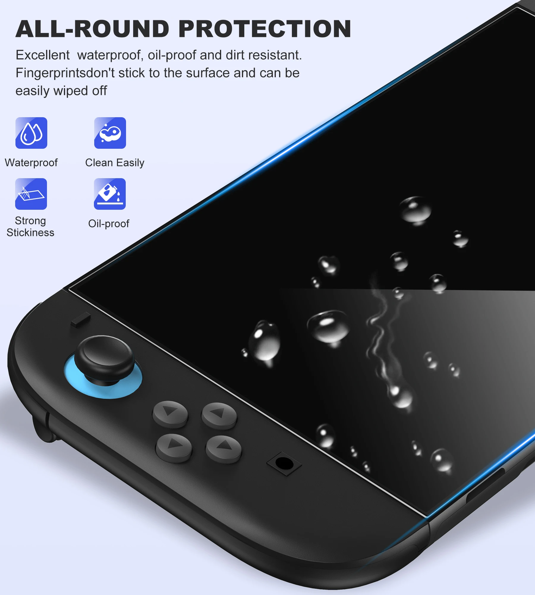 BEBONCOOL 2025 NEUE 2 stücke Gehärtetem Glas Schutz 9H SP100 für switch2 SW2 mit Film kleben werkzeug für SW2 zubehör