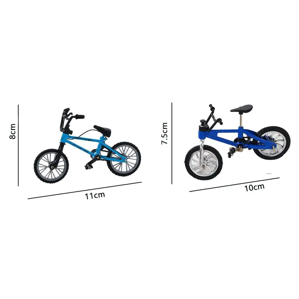 Regalo modello in lega giocattoli per ragazzi dito bicicletta freno corda mountain bike mini bici dito bici Bmx mini bici da dito