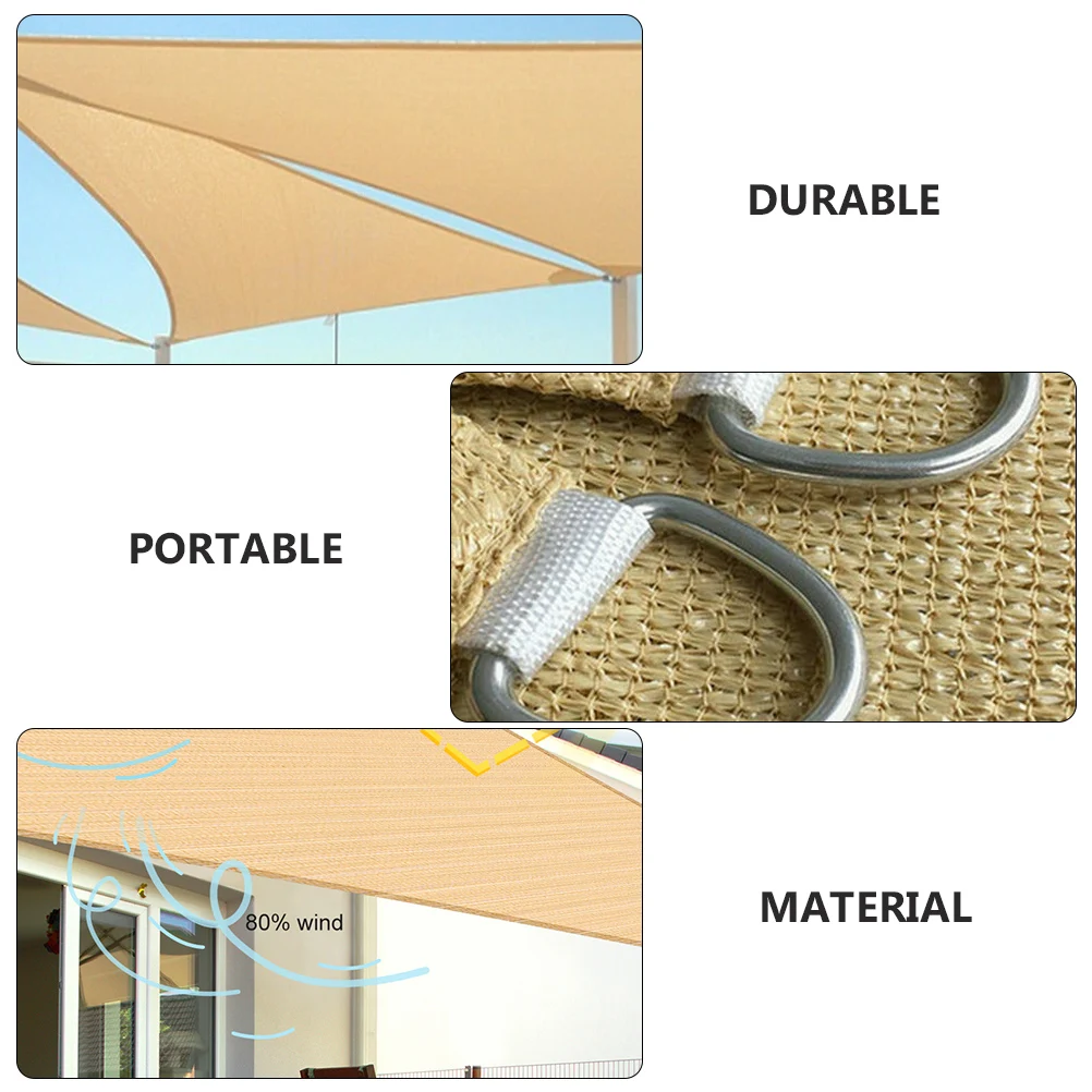 

Солнцезащитная ткань, водонепроницаемый солнцезащитный чехол, уличная солнцезащитная ткань для сада, патио, пляжа, кемпинга, автомобиля