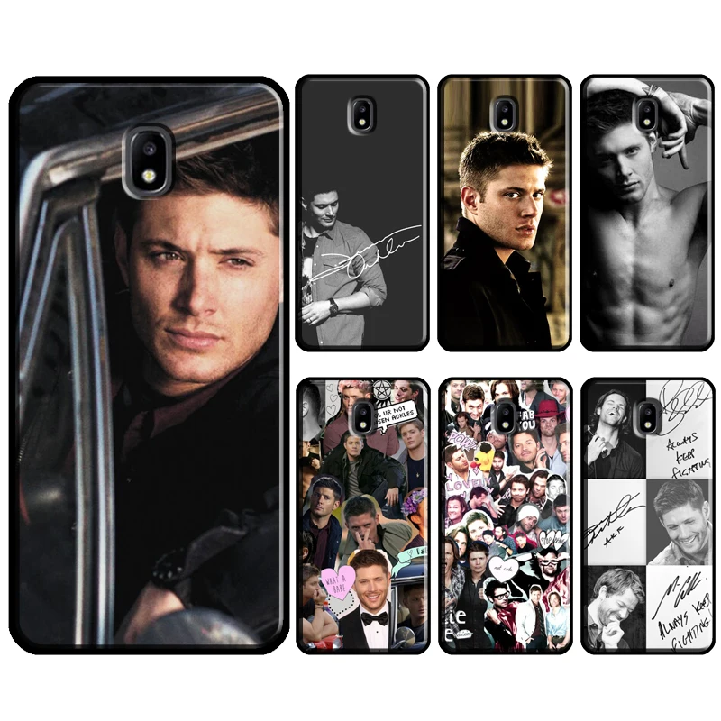 Supernatural Jensen Ackles Fundas Cover For Samsung Galaxy J3 J5 J7 2016 A3 A5 2017 J4 J6 A6 A8 Plus J8 2018 Bumper