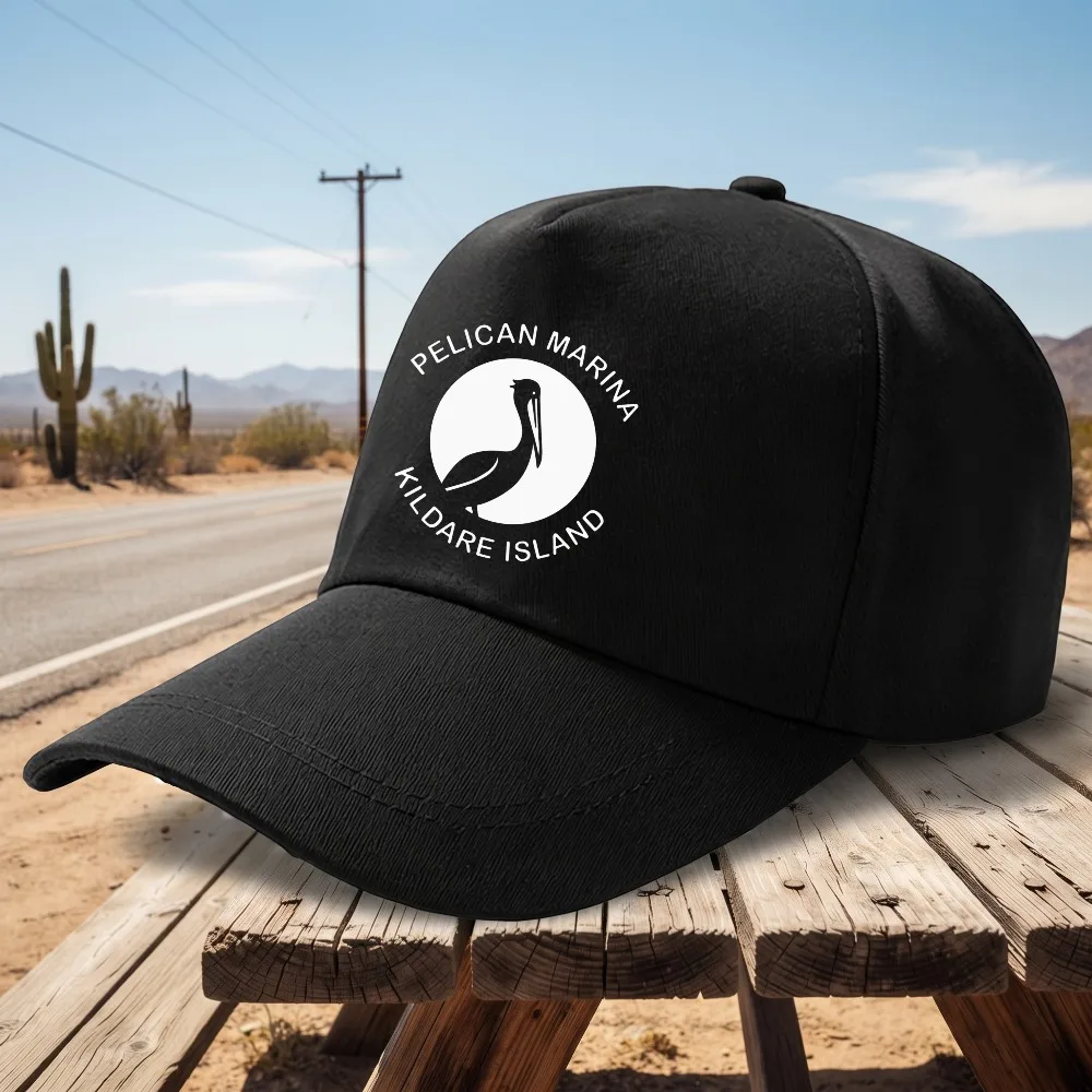Pogues OBX JJ Maybank Outerbanks Circular Logo Pelican Graphic Baseball Cap Men's and Women's Baseball Caps 2026 Spring/autumn