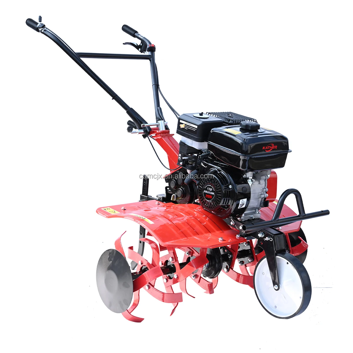 Multifunctional Agricultural Weeder 170f 212cc Rotary Tiller Ditching Ridging Farm Garden Subsoiler Garden Cultivators Weeder