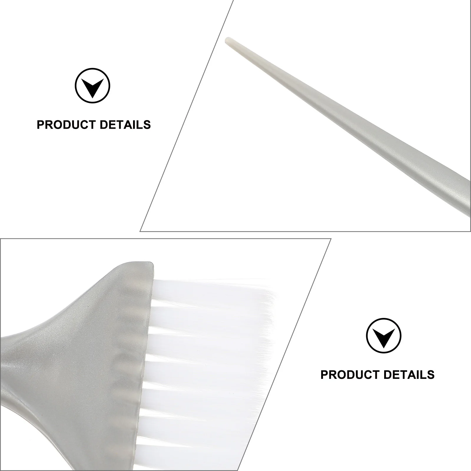 

2Pcs Hair Coloring Brush Set Salon Professional Home DIY Hair Dye Comb Tools Bleach Applicator Brush Durable Reusable