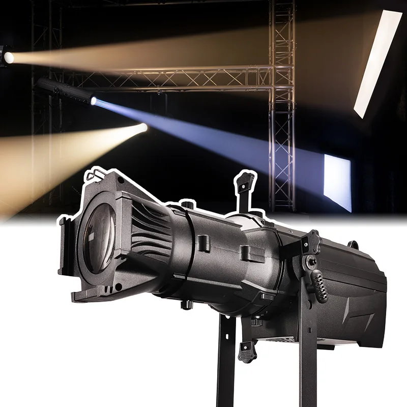 

200W 300W 2700k 12000k WW/CW DMX Electronic Dimmer Ellipsoidal LED Profile Spot Light