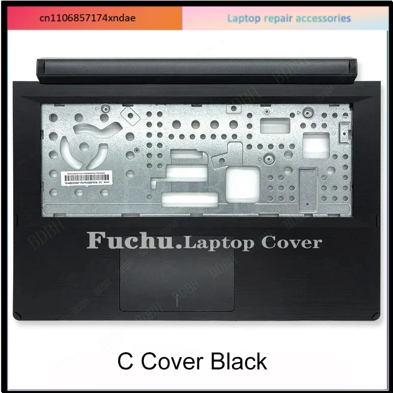 NEW For Flex 2 14 Laptop Front LCD Back Cover Bezel/Hinges/Palmrest/Bottom Case 5CB0F76776 Black