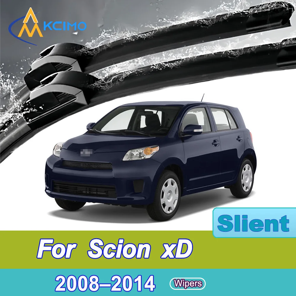 

2 pcs Quiet Beam Wiper Blades for Scion xD XP110 2008-2014 Silent Windshield Wipers with Quick Installation