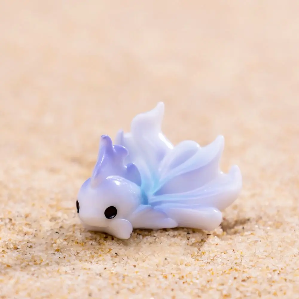 

Decorative Gold Fish Micro Landscape Cartoon Simulation Mini Colorful Fish Resin Gold Fish Ornaments Home Decor