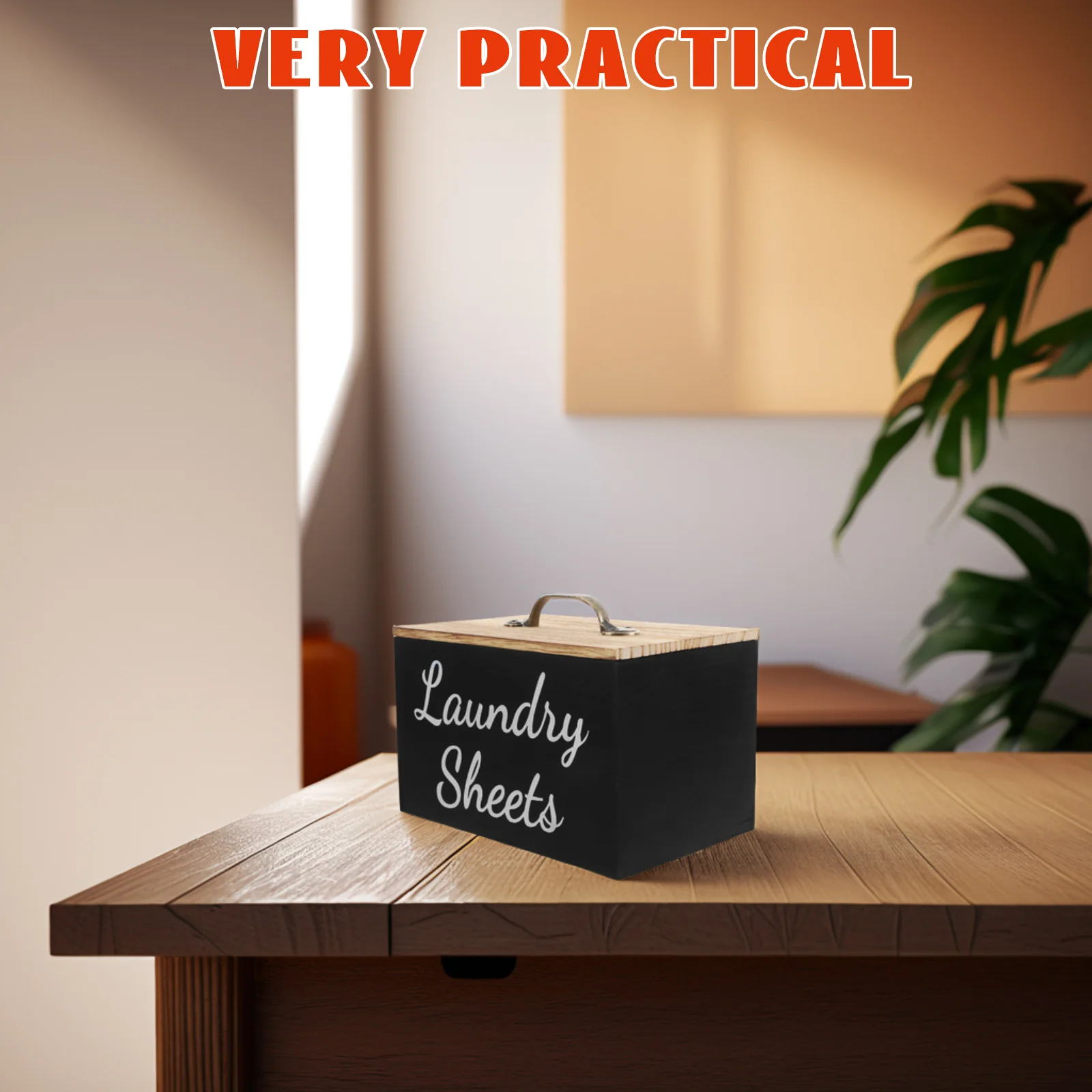 Desktop Storage Box Laundry Room Hamper with Lid Wood Automatic Paper Towel Dispenser Kitchen