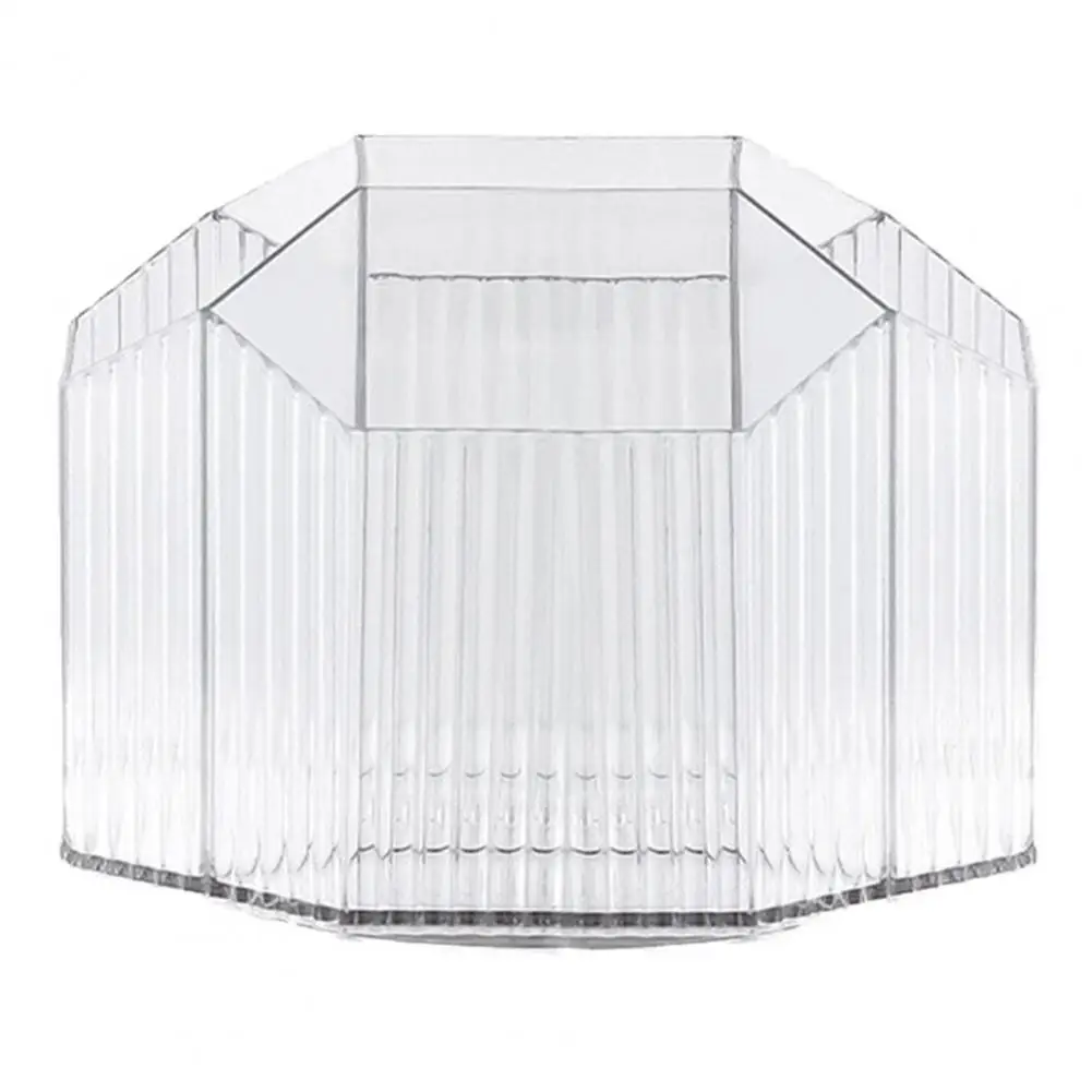 حامل قلم متعدد الاستخدامات سهل التنظيف ، يدور 360 درجة ، سعة 5 مقصورات ، مثالي للمنزل والمدرسة والمكتب