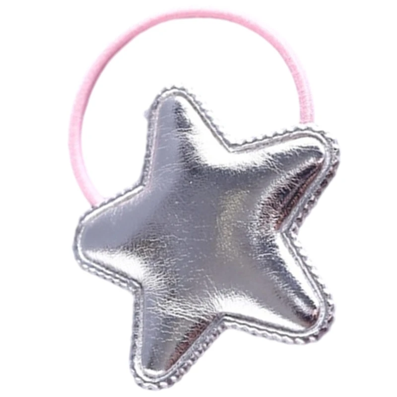 Ikat Rambut Wanita dan Anak Perempuan Ikat Rambut Karet Bintang Lucu Ikat Rambut Dropship