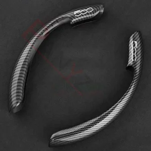 Bảo hiểm vô lăng da da lộn, màu đen, fiat 500, 500x, punto, gấu trúc, abarth, loại 500 8 Bảo hiểm bán hàng chính 500 Abarth - №8