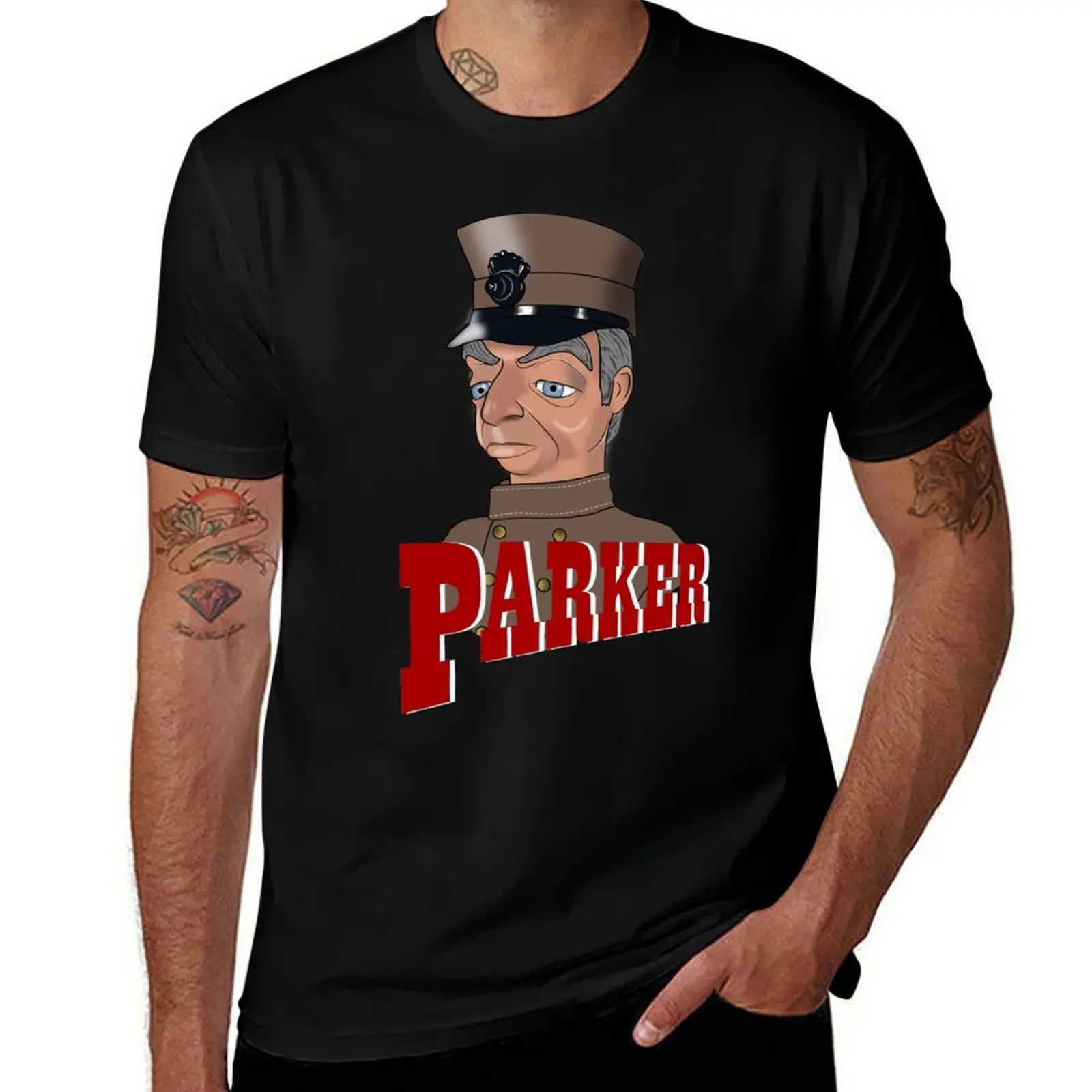 

Parker T-Shirt funny t shirts dark humor man t shirts for men casual