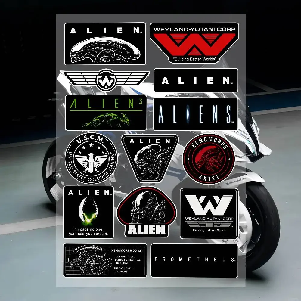 A-Xenos-mord-ph Anime-Charakter-Aufkleber-Set Wasserdichte Vinyl-Aufkleber für Laptop, Wasserflasche, Helm, Skateboard, Notizbuch