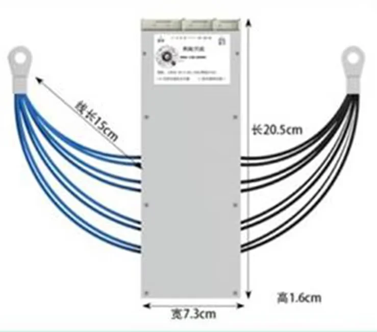 Smart BMS Series 8-22 for E-Bike/E-Tricycle/Forklift/Tourist Car with 230A Peak 575A Options BMS Module