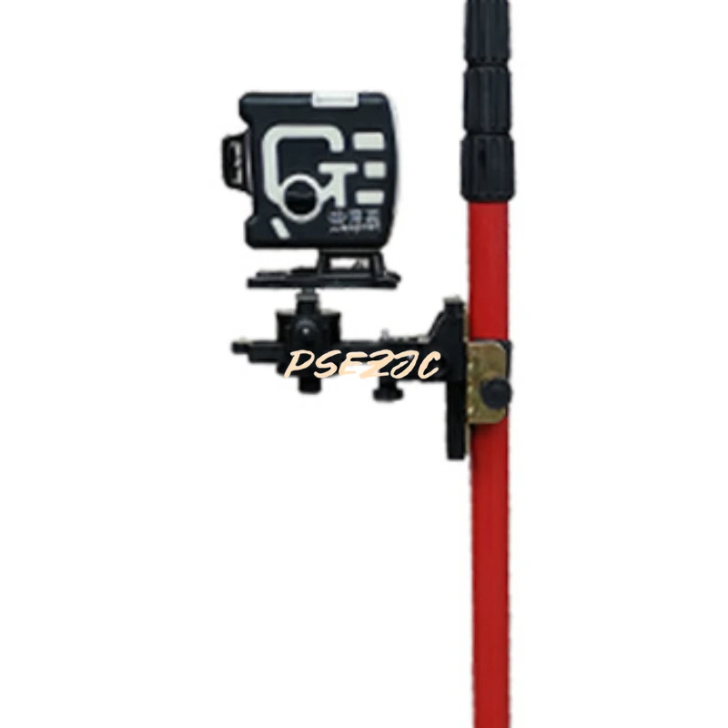 Imagem -04 - Tubo de Aço Rotativo Nível Telescópico Rod Pan Tilt Lifting Rod Multifuncional Pan Tilt Ajustável 360 Graus Ajuste Fino