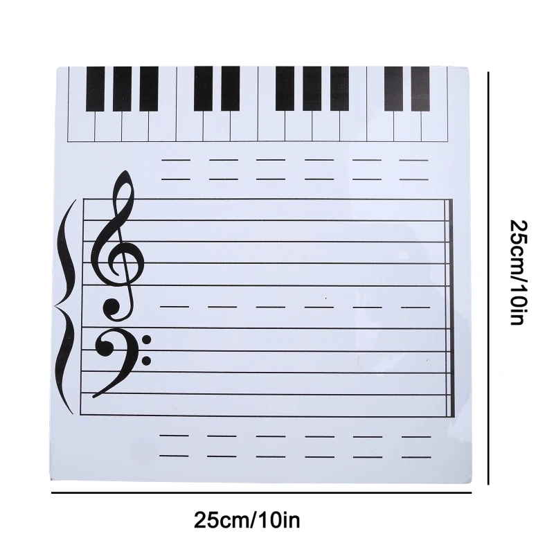 消去可能な音符ホワイト ボード描画おもちゃアクティビティ センター就学前小道具ドロップシップ