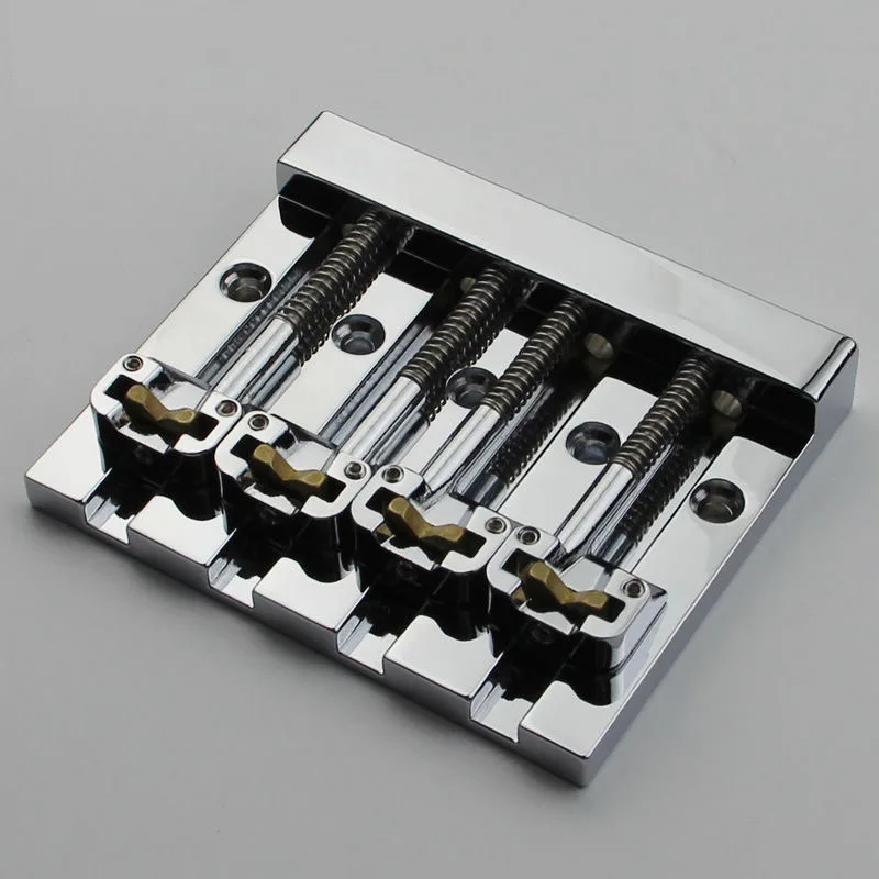 NEW Bass Bridge 4-String Retrofits Badass Bass - CHROME