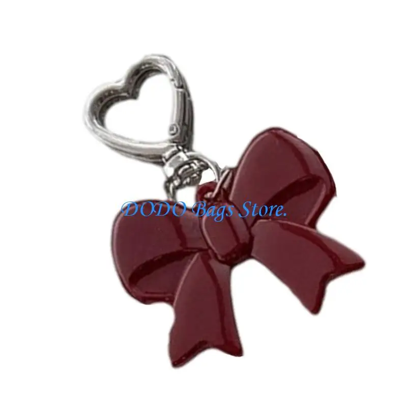 

E8FB Heart Keyring Sweet Bow