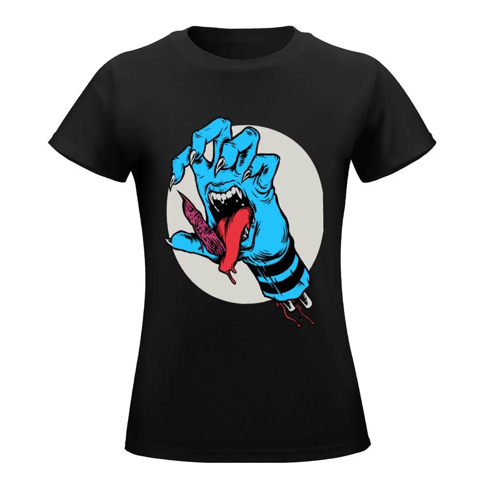 Eat the finger T-Shirt tees tops plus size tops tight shirts for Women