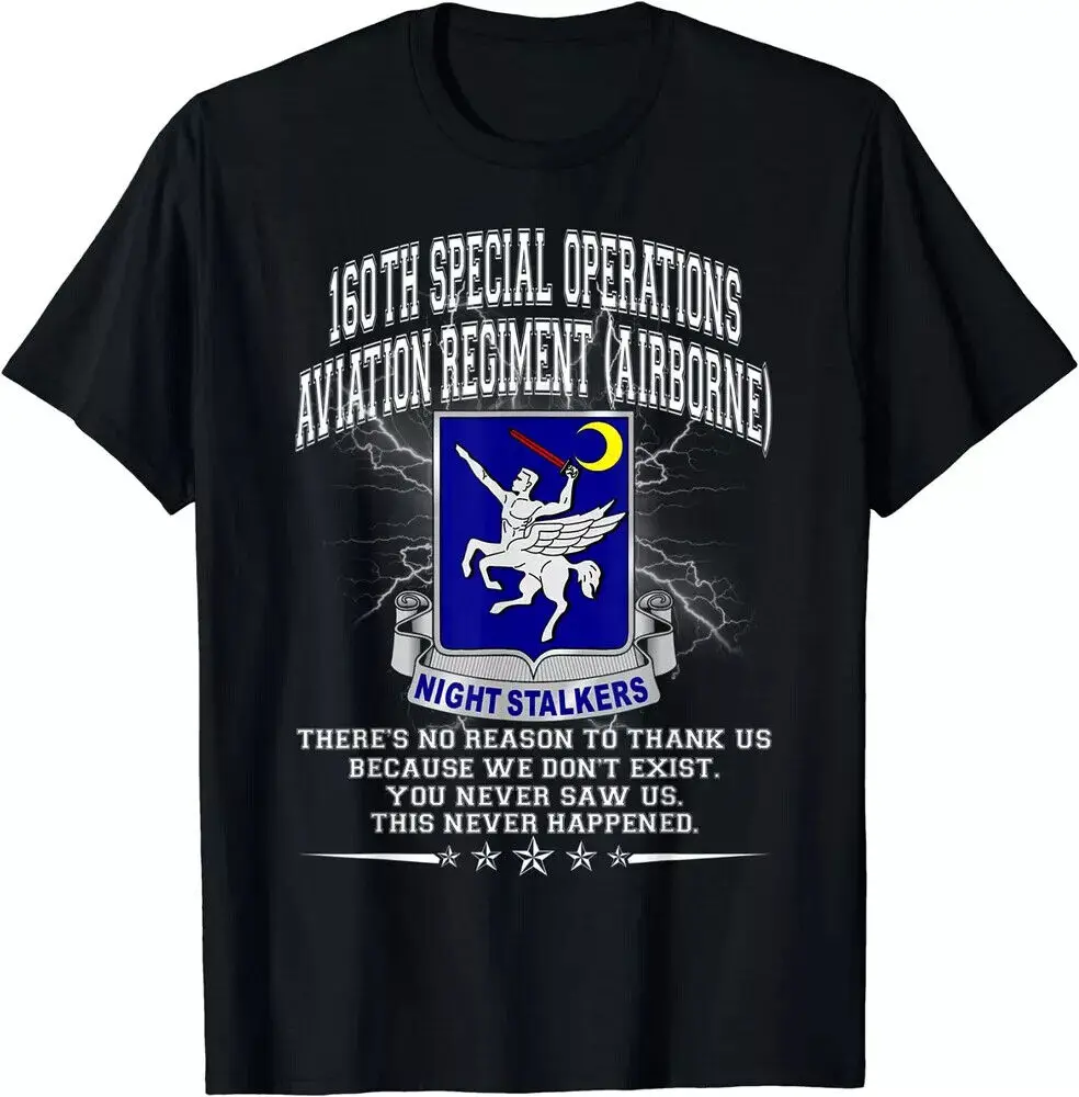 Big Sale!!! 160th Special Operations Aviation Regiment Unisex T-ShirtAnime Pattern Clothing Y2K SummerAnime Graphic T-shirts for