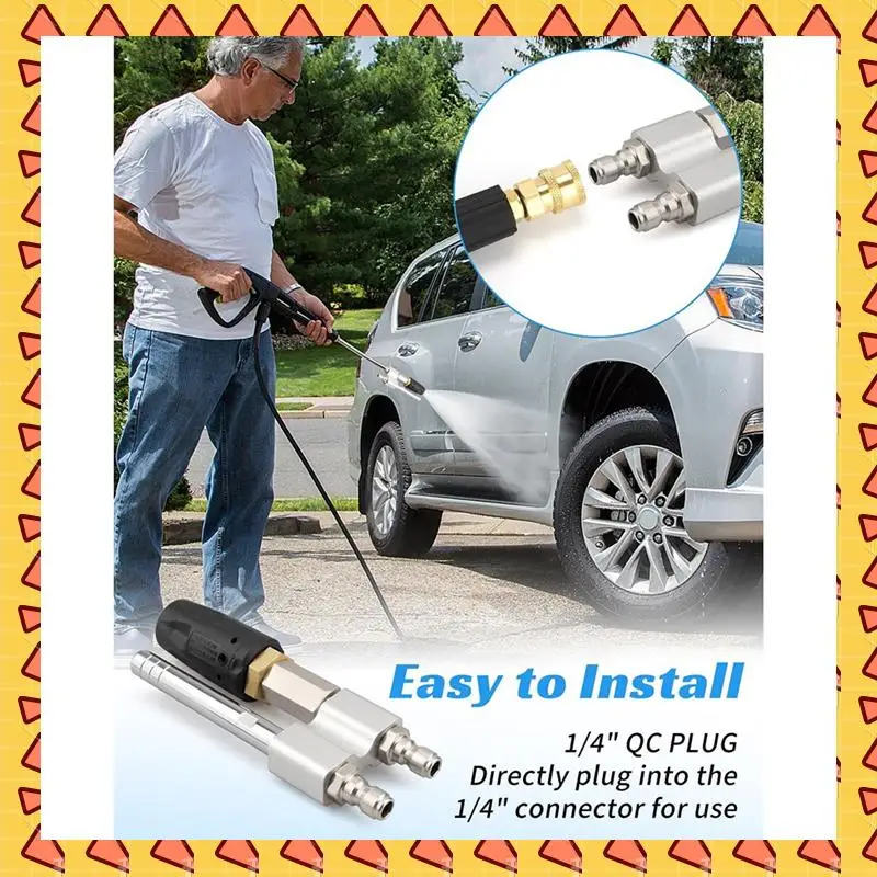 

A008 Injection Tip M5 Twist Nozzle Long Range Soap Nozzle Forpressure Washers Long Range Soap Nozzle