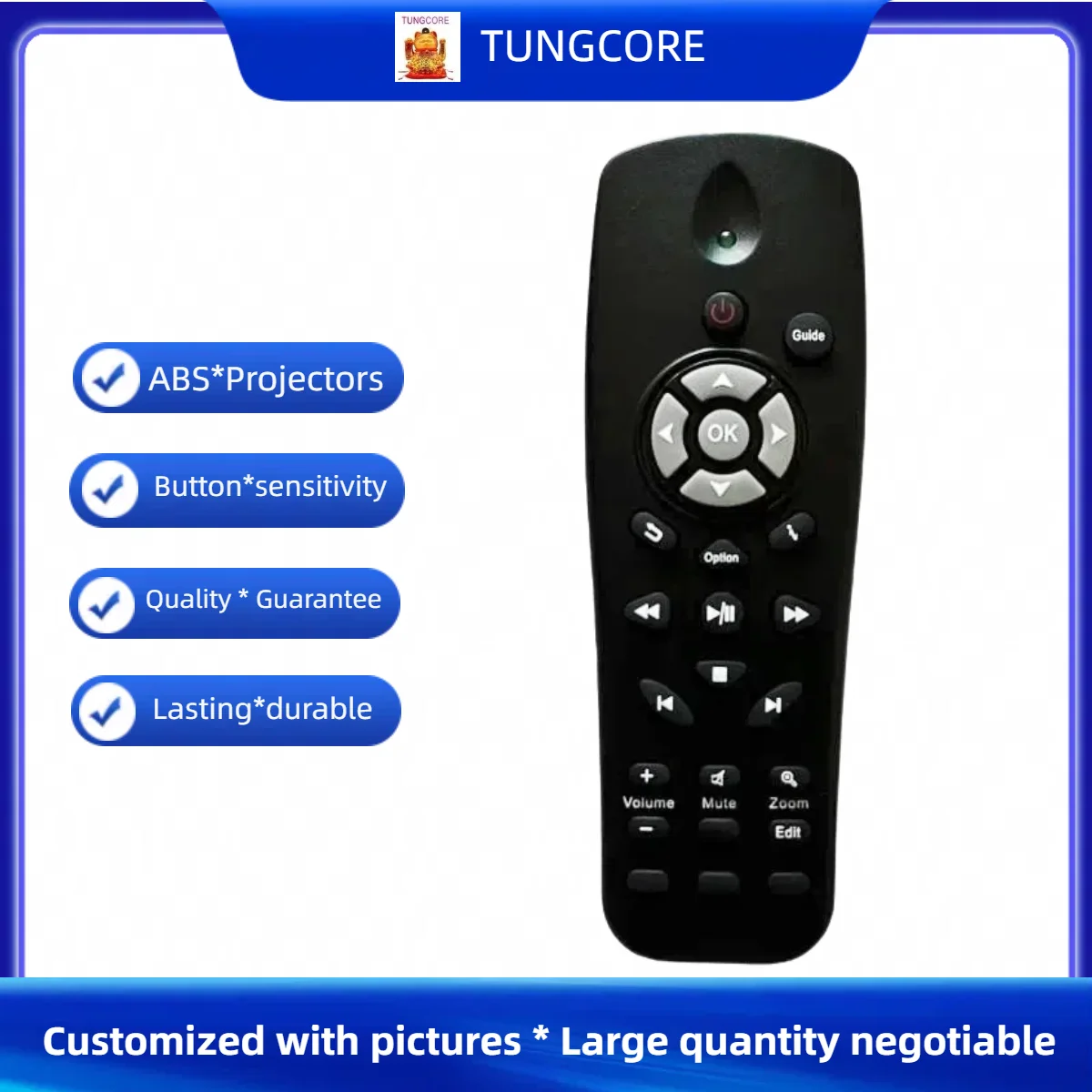 OPLAY021 아수스 OPlay 라이브 미니 HDP-R1 HDP-R3 E6072 HD 미디어 플레이어 프로젝터용 교체 리모컨