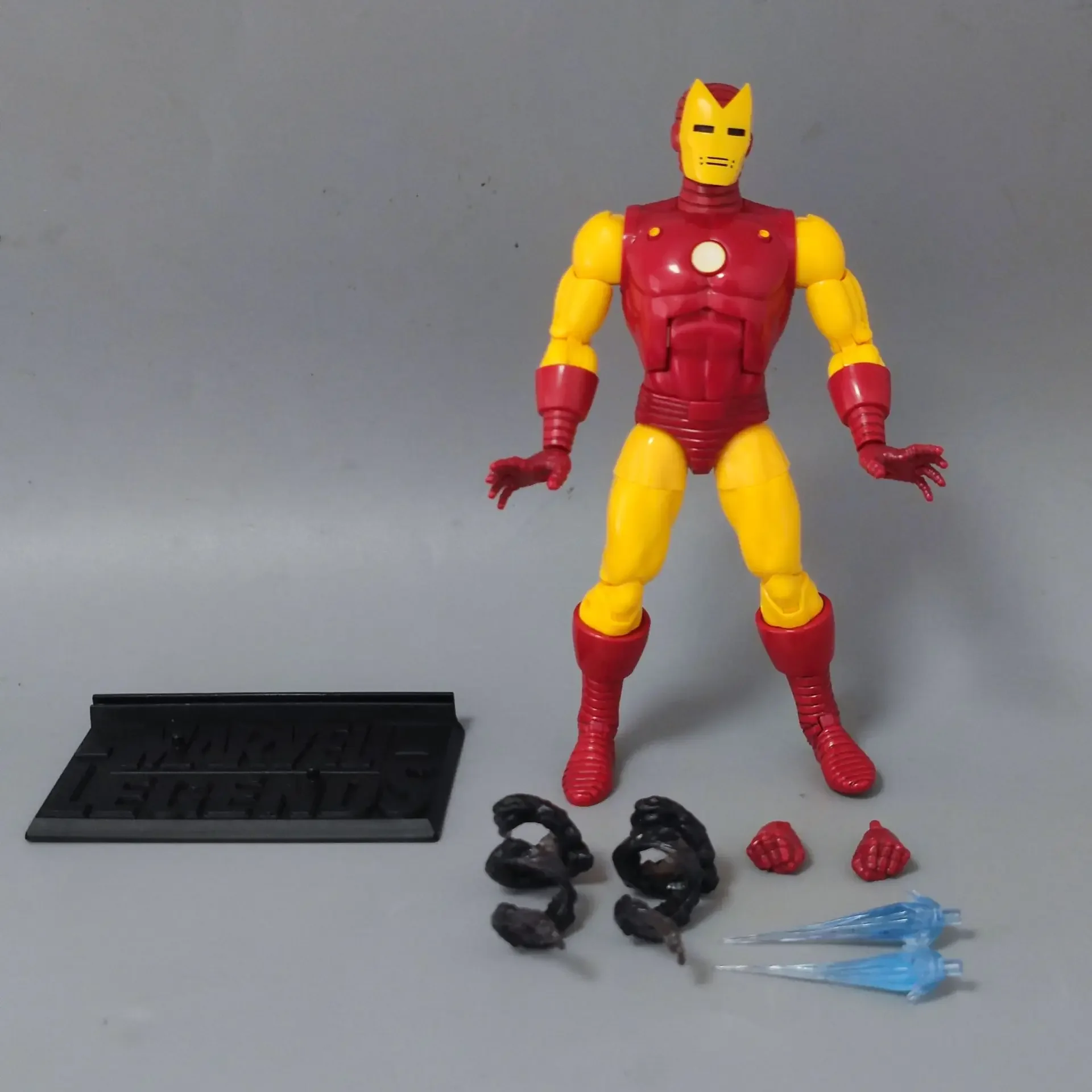 Marvel Legends 20th Anniversary Series 1 Ironman No Background 6" Action Figure view 2