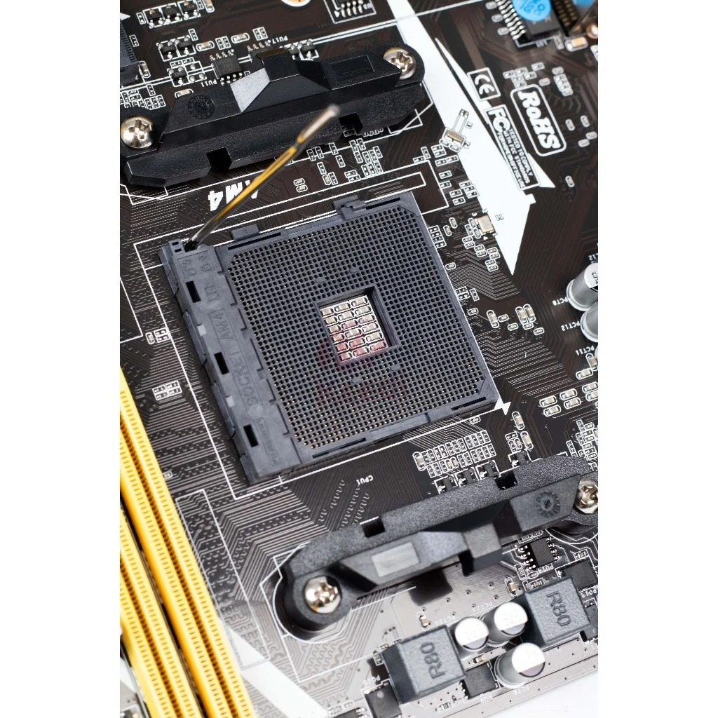 Placa Mãe A320 Am4 Amd Ryzen Lan 10/100 32gb 6 Gb/s Usb 3.0