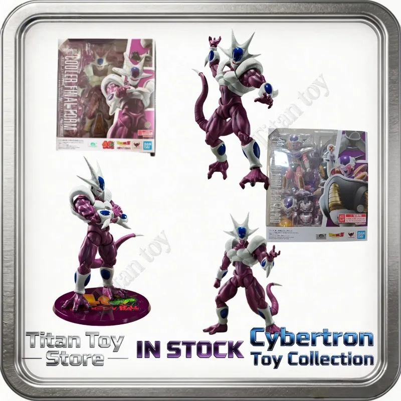Pronto para Envio: Boneco Colecionável Bandai SHF Dragon Ball Cooler (Forma Final) - Irmão do Frieza - Presente de Anime em Estoque