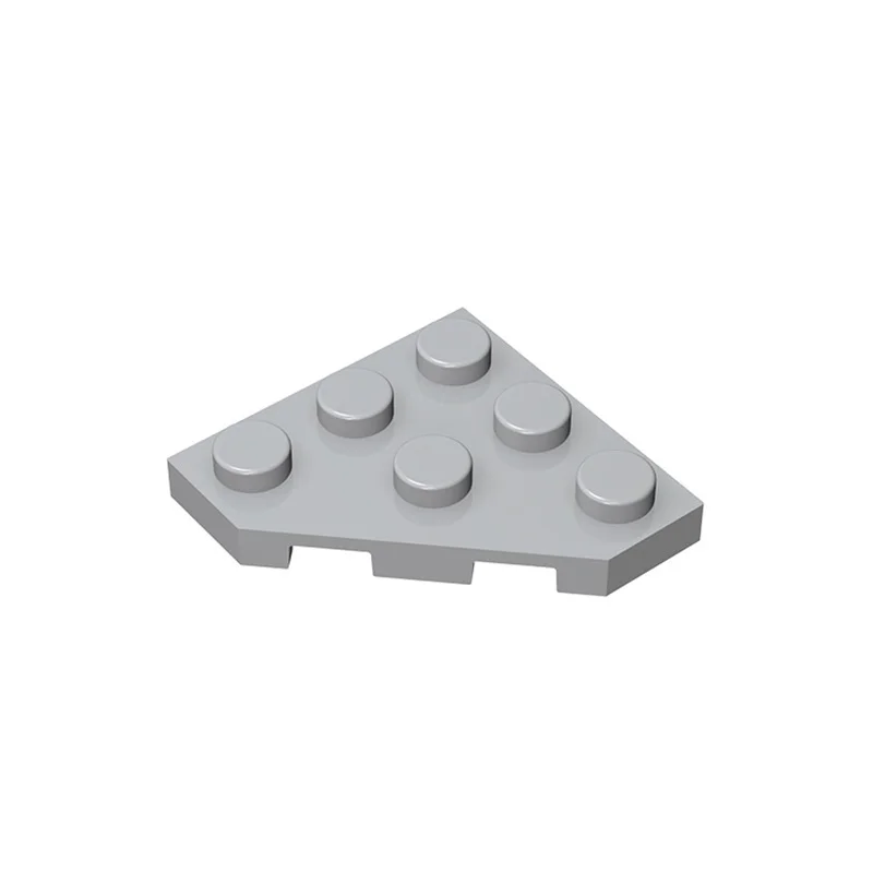 

2450 Wedge Plate 3 x 3 Cut Corner Bricks Collections Bulk Modular GBC Toys For Technical MOC DIY Buildings Blocks 1Pcs Gifts