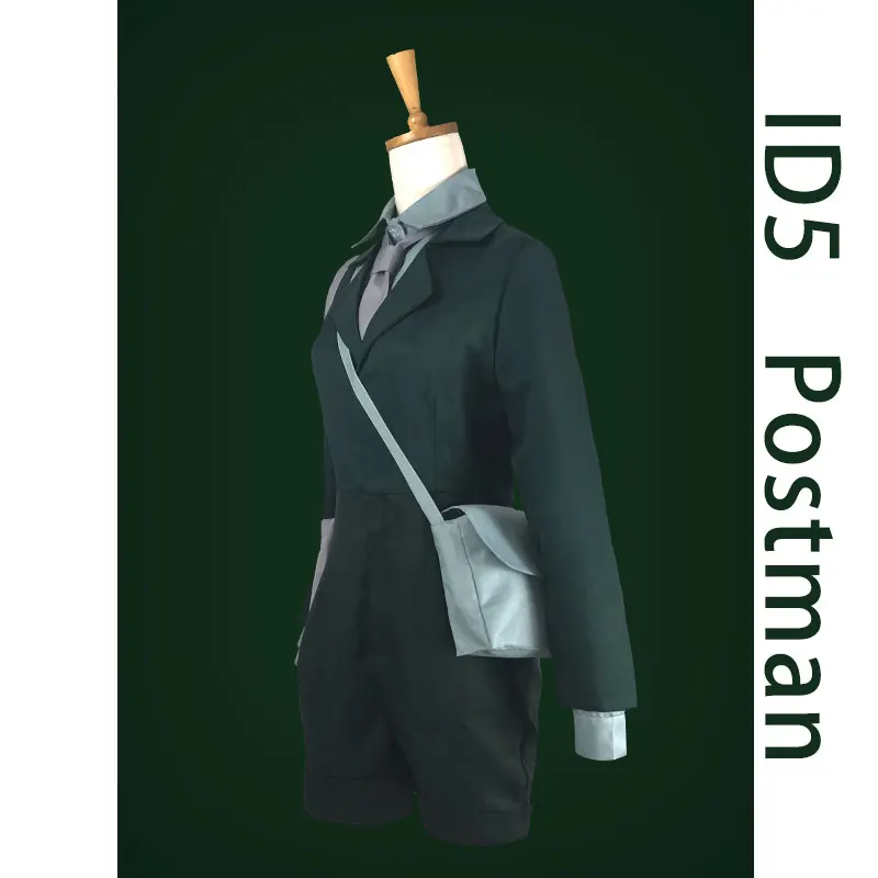 Identity V Cos Postman Victor Grantz   Anime Man Woman Cosplay  High-quality  Jk College Uniform Costume Full Set Shirt +coat